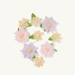Kreppapirblomster